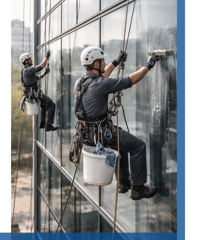 Мойка сплошного остекления в Партизанске, заказать от 322 р.| ВЫСОТНИК-Прт