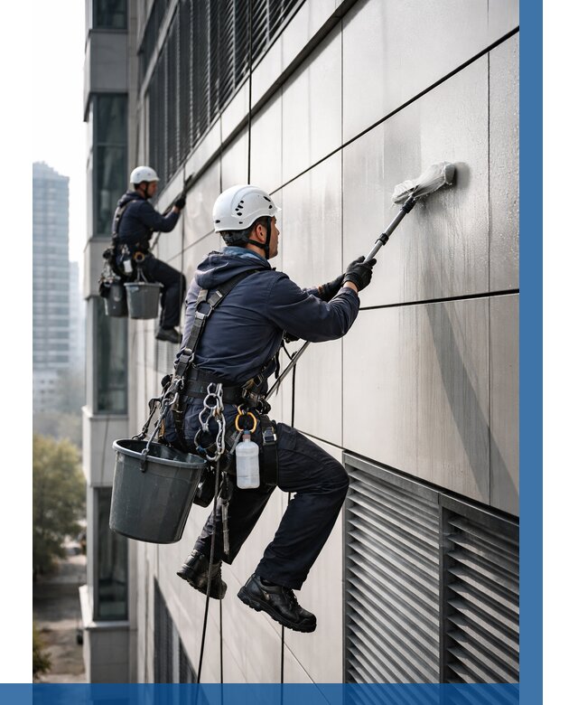 Мойка вентилируемого фасада в Партизанске от 268 р. | ВЫСОТНИК-Прт