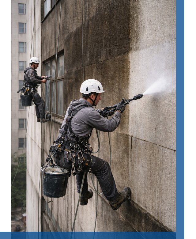 Очистка фасада от копоти в Партизанске от 268 р. | ВЫСОТНИК-Прт