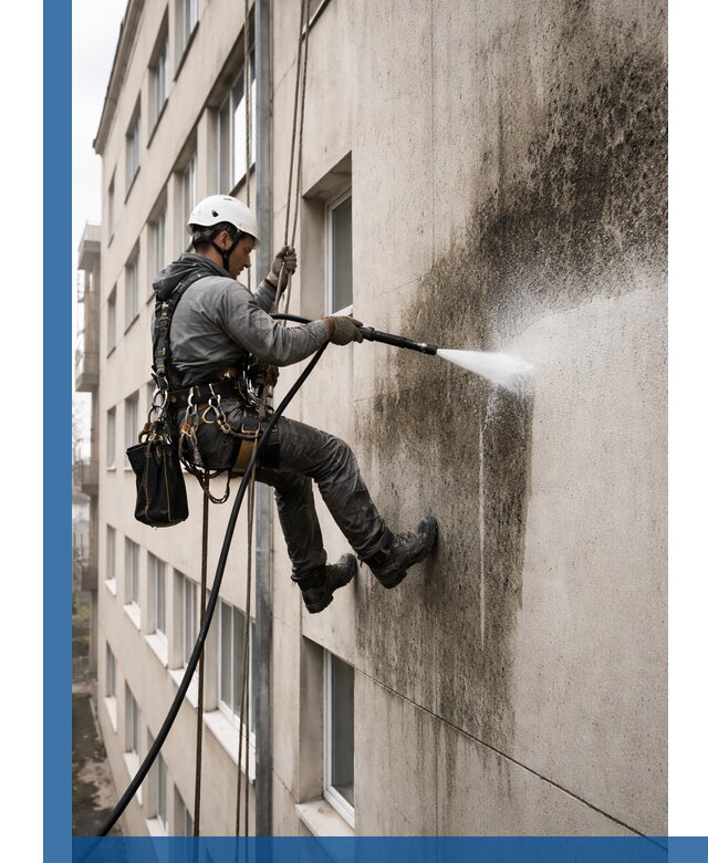 Профессиональная очистка фасадов от плесени в Партизанске