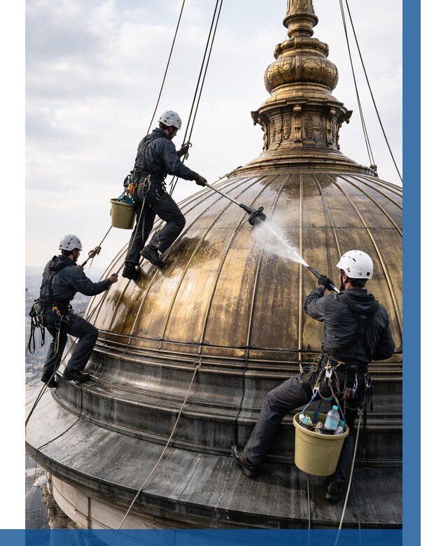 Мойка куполов и шпилей в Партизанске от 8586 р. - заказать | ВЫСОТНИК-Прт