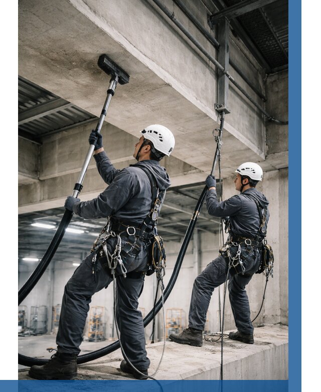 Обеспыливание потолочных конструкций в Партизанске от 268 р. |ВЫСОТНИК-Прт