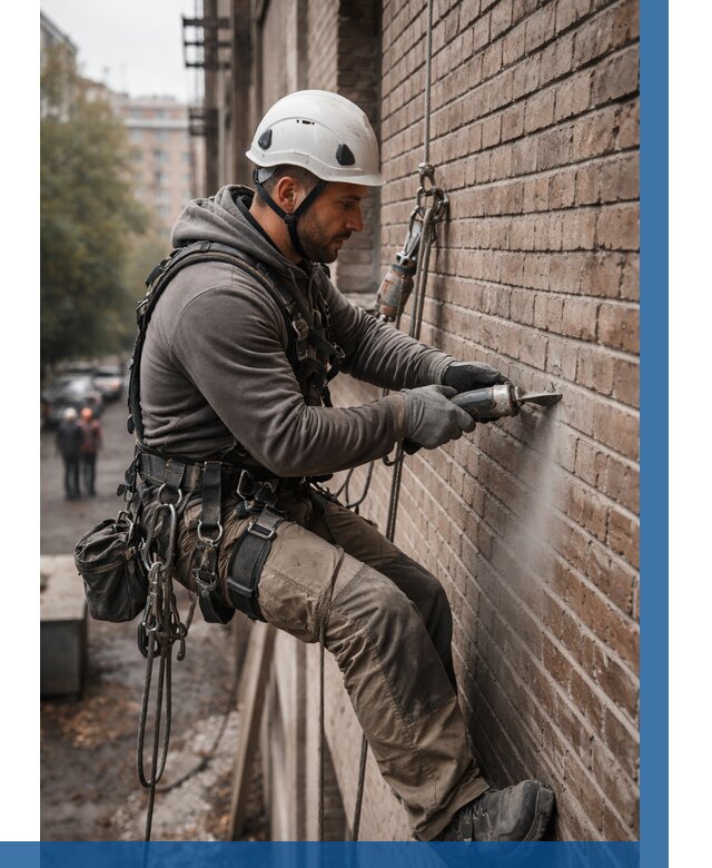 Расшивка кирпичных швов в Партизанске от 644 р. | ВЫСОТНИК-Прт