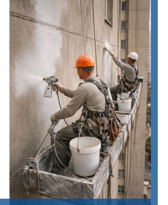 Грунтовка фасада на высоте в Партизанске от 129 р. | ВЫСОТНИК-Прт