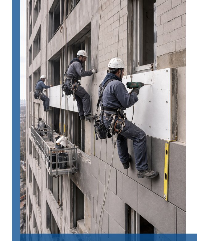 Монтаж фасадных термопанелей высокого качества в Партизанске