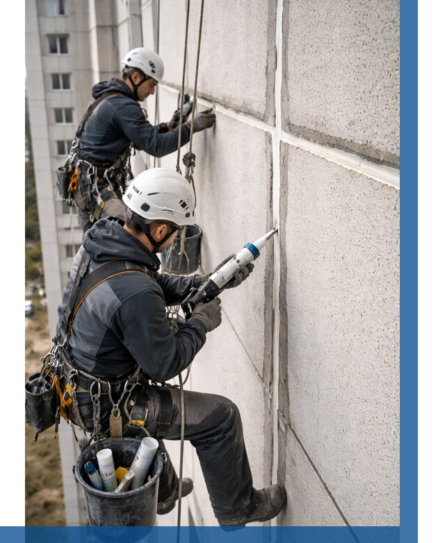 Герметизация межпанельных швов в Партизанске от 751 р. | ВЫСОТНИК-Прт