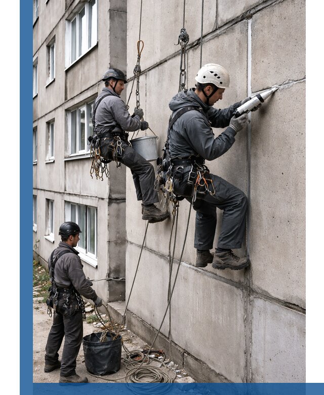 Герметизация межпанельных швов в Партизанске с гарантией герметичности