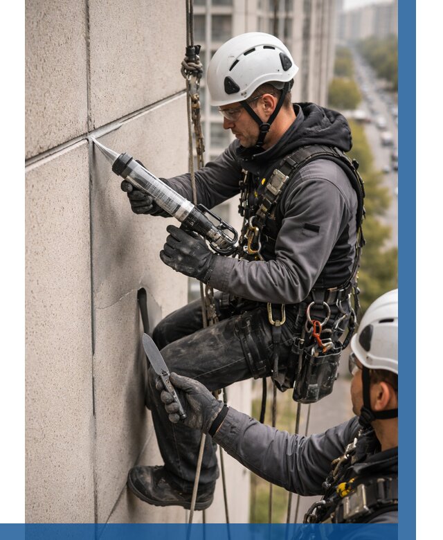 Первичная герметизация швов в Партизанске от 644 р. | ВЫСОТНИК-Прт