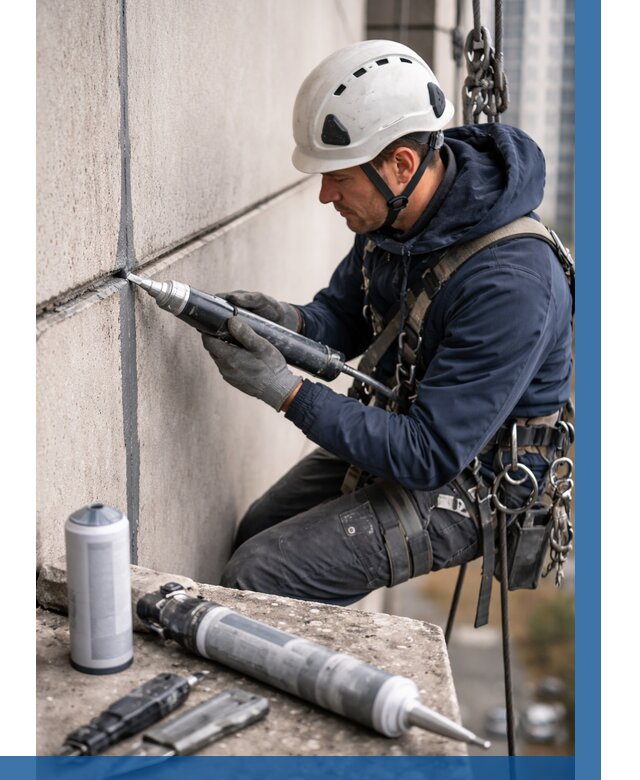 Вторичная герметизация швов в Партизанске от 483 р. | ВЫСОТНИК-Прт