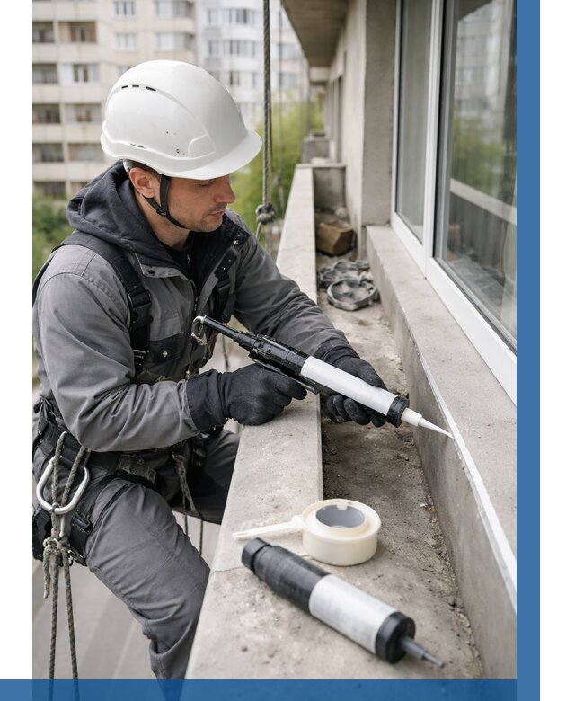 Герметизация швов лоджии в Партизанске от 4830 р. | ВЫСОТНИК-Прт