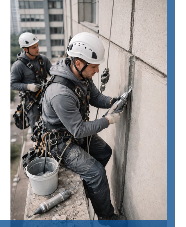 Ремонт деформационных швов здания в Партизанске от 1073 р. | ВЫСОТНИК-Прт