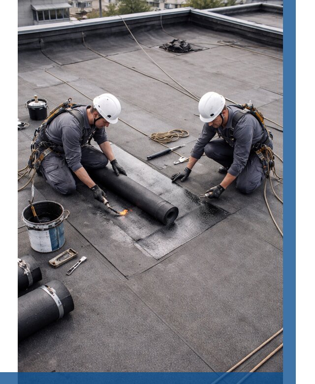 Ремонт мягкой кровли под ключ в Партизанске от 751 р. | ВЫСОТНИК-Прт