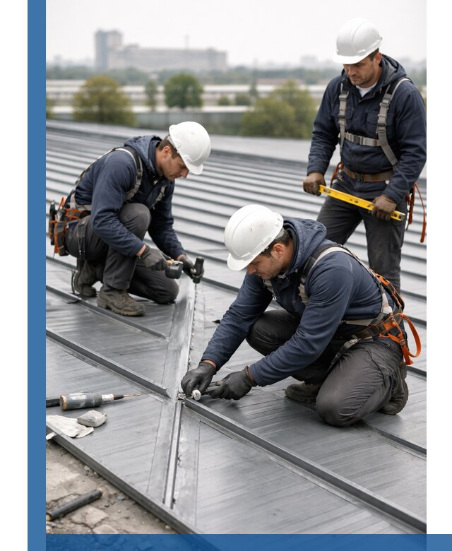 Ремонт фальцевой кровли в Партизанске срочно и качественно