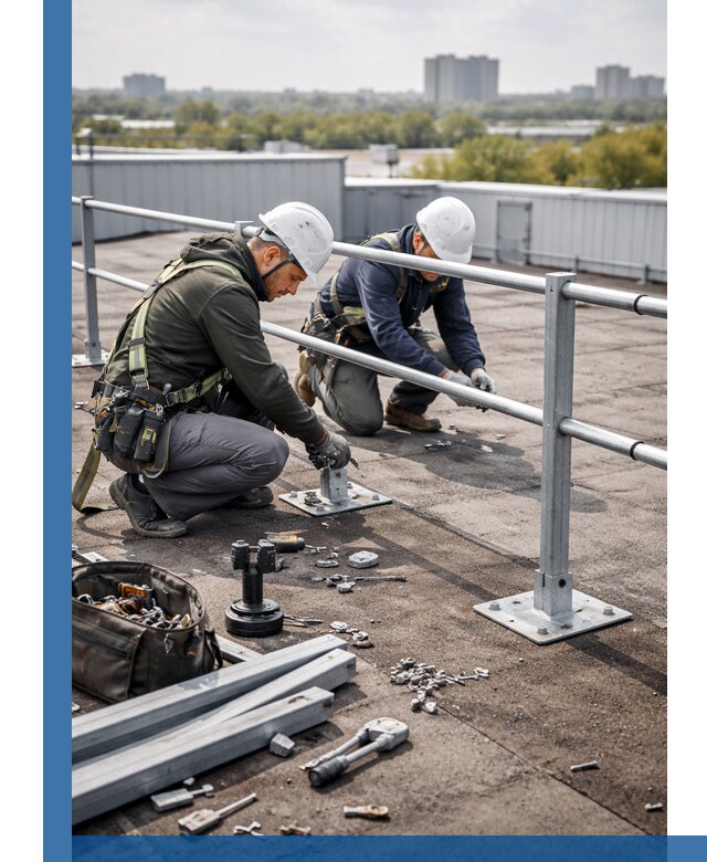 Монтаж кровельного ограждения в Партизанске под ключ с гарантией