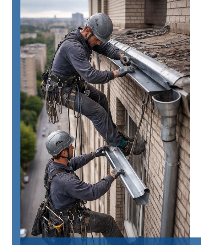 Ремонт водосточных желобов в Партизанске, быстро и качественно