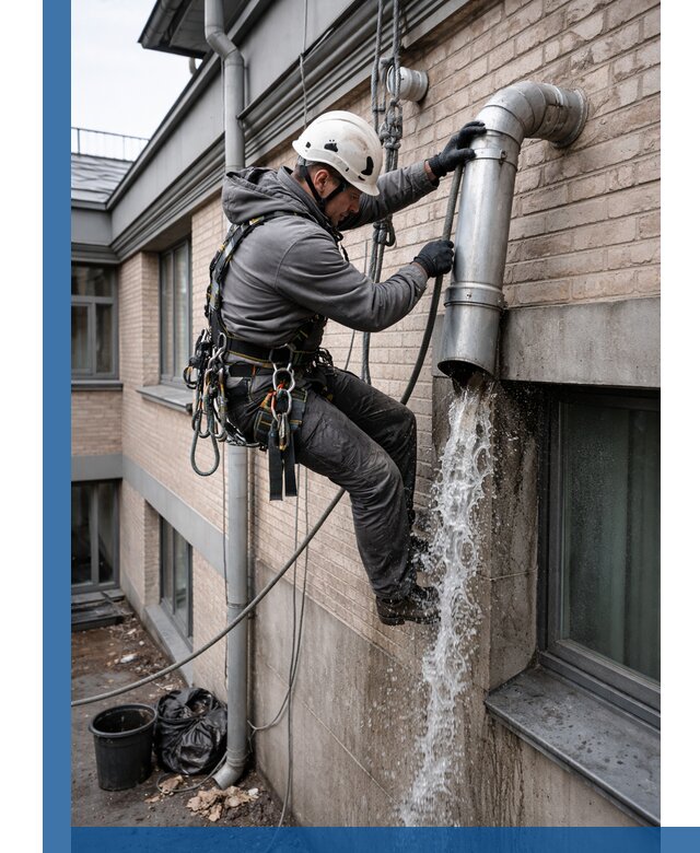 Профессиональная прочистка водосточных труб в Партизанске с гарантией