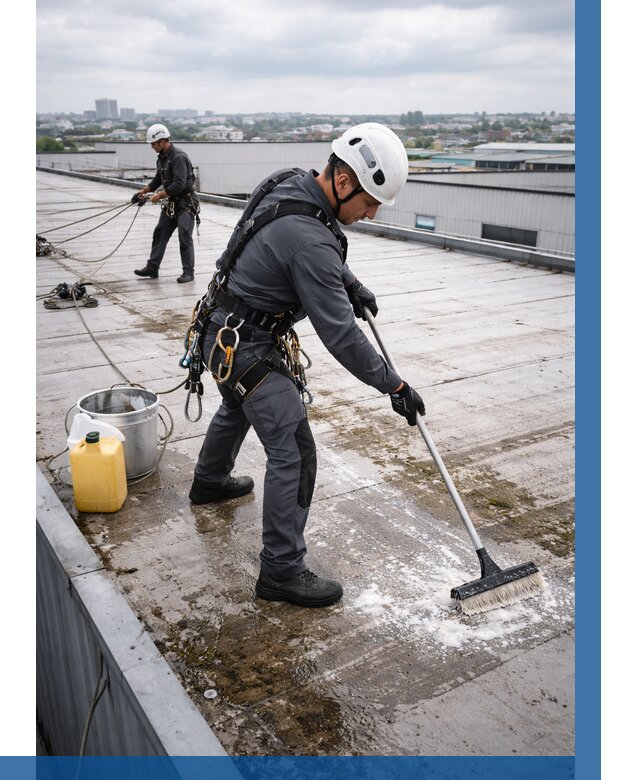 Очистка крыши по графику в Партизанске от 8050 р. | ВЫСОТНИК-Прт