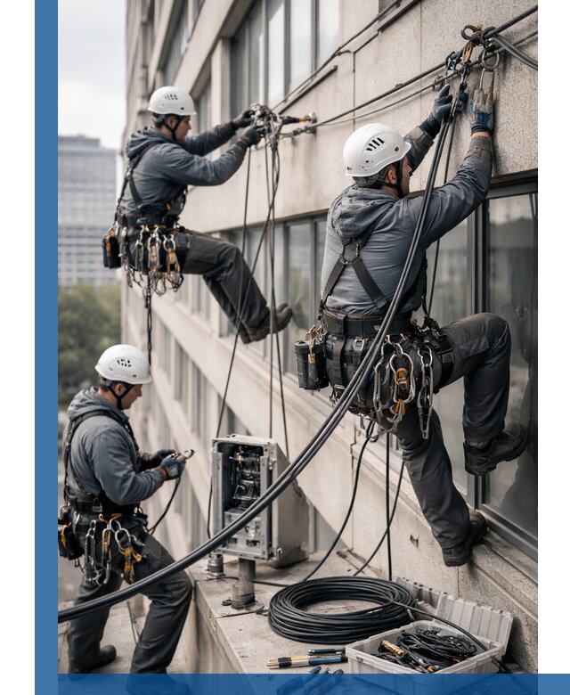 Прокладка оптоволоконного кабеля в Партизанске под ключ с тестированием