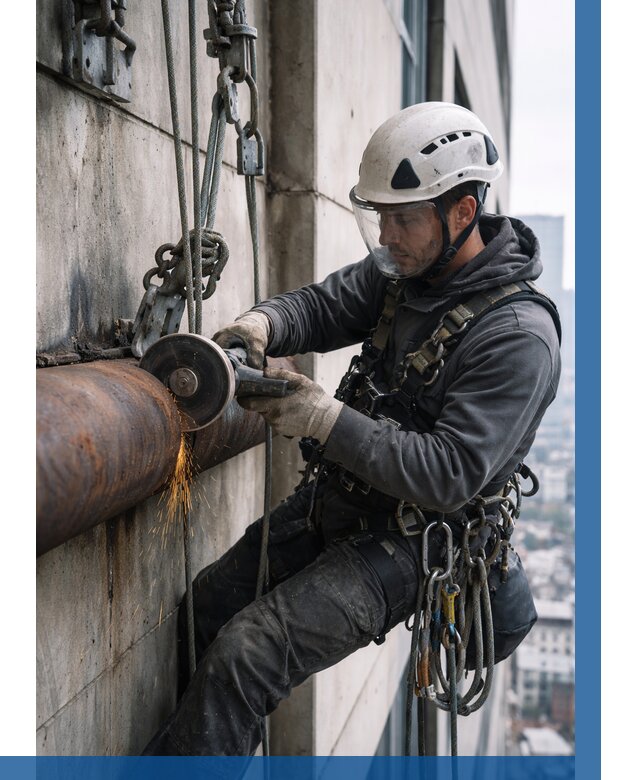 Резка металла на высоте в Партизанске по цене от 4830 р. | ВЫСОТНИК-Прт