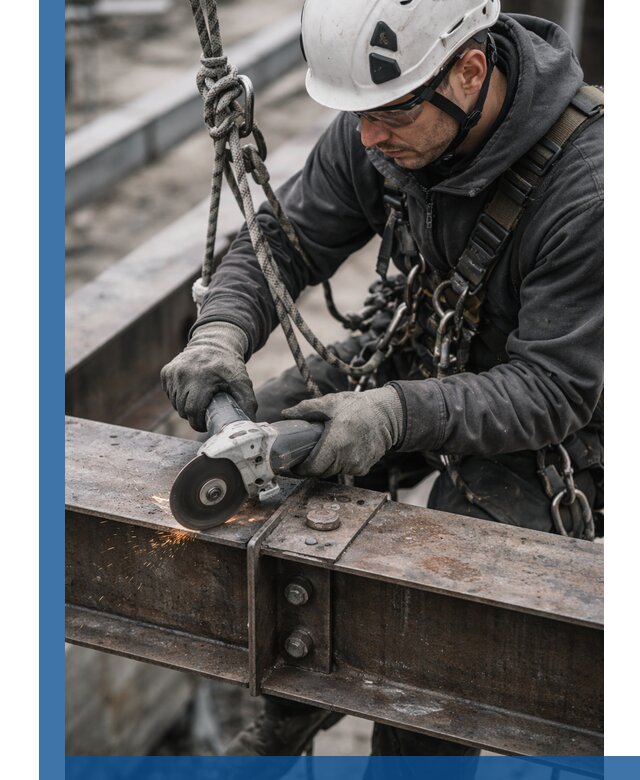 Резка металла на высоте в Партизанске для зданий и конструкций