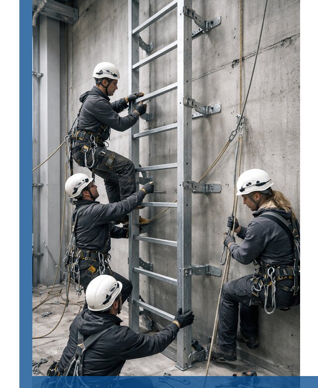 Монтаж металлических лестниц в Партизанске под ключ со гарантией