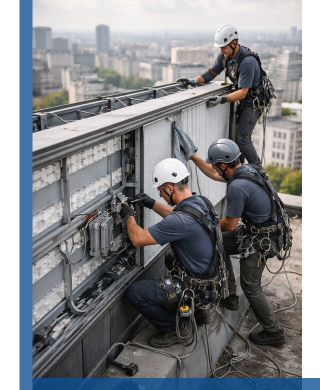 Профессиональное обслуживание крышной рекламы в Партизанске под ключ