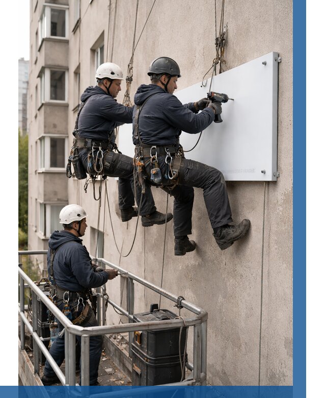 Монтаж табличек и указателей в Партизанске от 3757 р. | ВЫСОТНИК-Прт