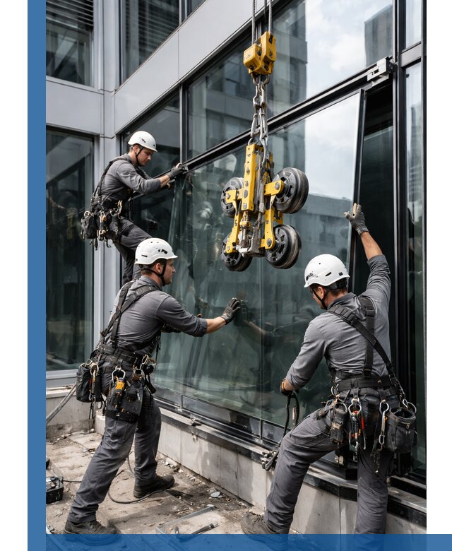 Структурное остекление фасадов в Партизанске монтаж и обслуживание