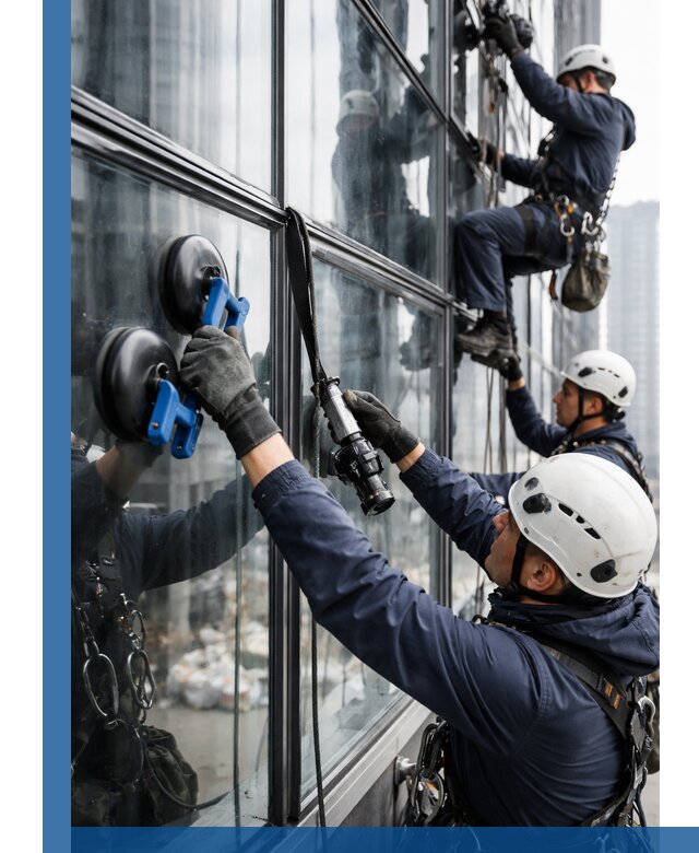 Радиусное остекление фасадов под ключ в Партизанске с гарантиями