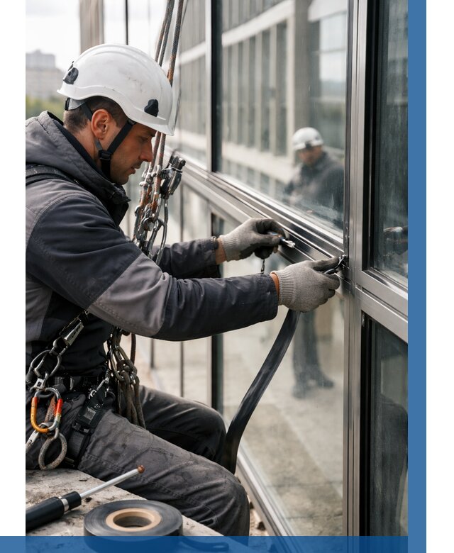 Ремонт витражных конструкций в Партизанске от 3757 р. | ВЫСОТНИК-Прт