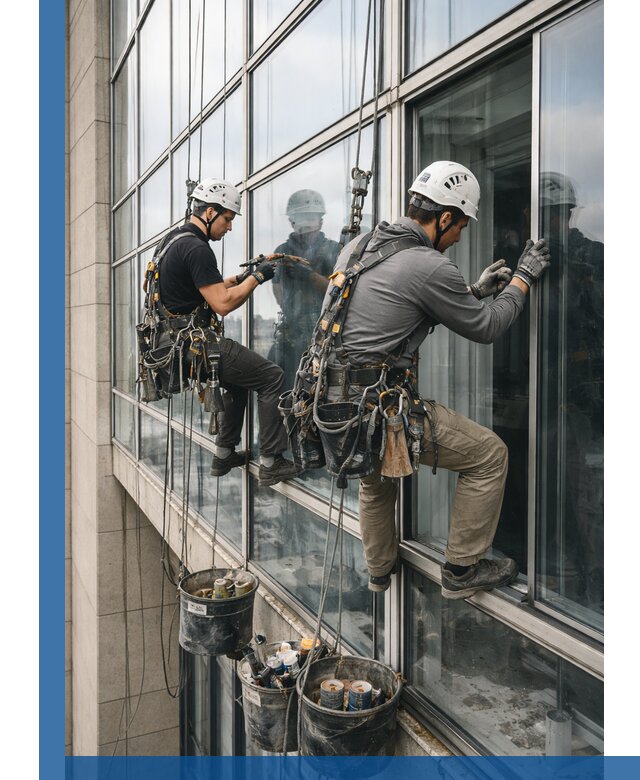 Ремонт витражных конструкций и фасадного остекления в Партизанске