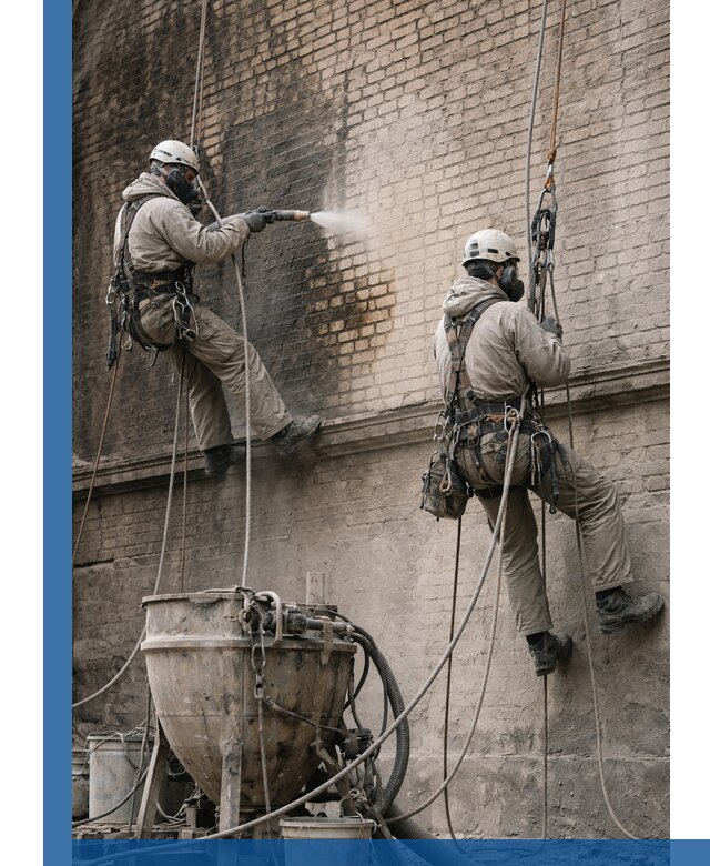 Пескоструйная очистка фасадов в Партизанске профессионально