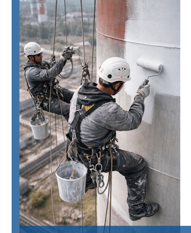 Покраска дымовых труб в Партизанске: антикоррозийная защита и восстановление