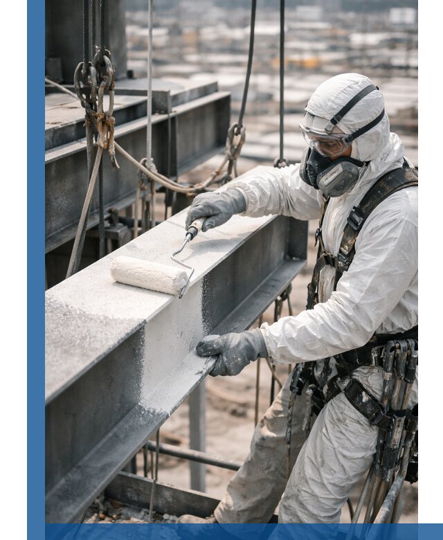 Профессиональная огнезащитная обработка металлоконструкций в Партизанске