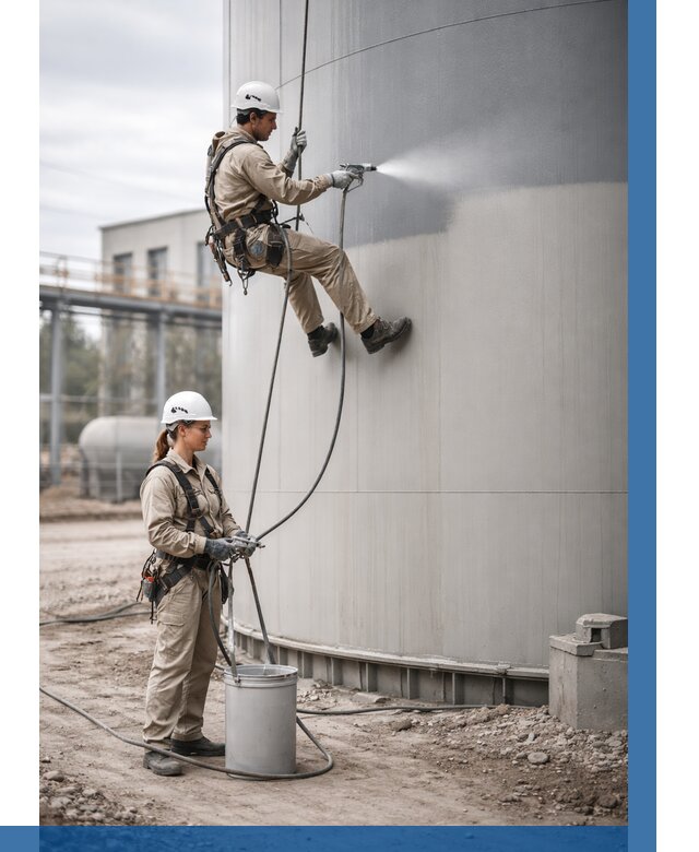 Покраска резервуаров в Партизанске от 1288 р. | ВЫСОТНИК-Прт — заказать