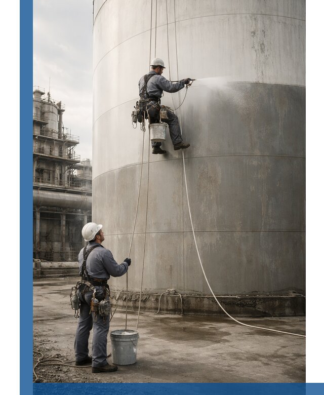 Покраска стальных резервуаров и емкостей в Партизанске профессионально