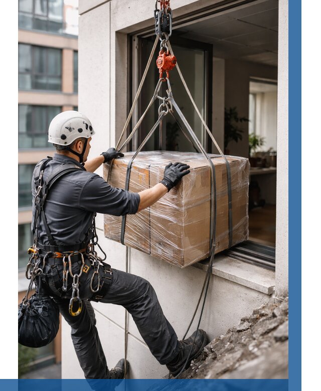 Подъем груза через окно в Партизанске от 4830 р. | ВЫСОТНИК-Прт