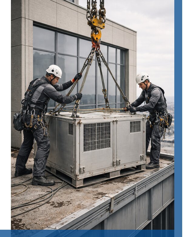 Такелажные работы на высоте в Партизанске от 8586 р. | ВЫСОТНИК-Прт