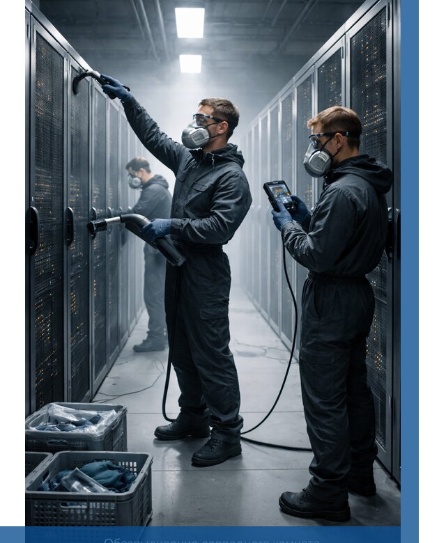 Обеспыливание серверной комнаты в Партизанске от 4830 р. | ВЫСОТНИК-Прт