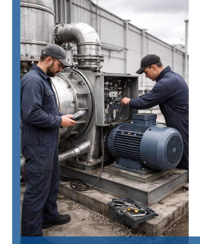 Техническое обслуживание промышленного оборудования в Партизанске