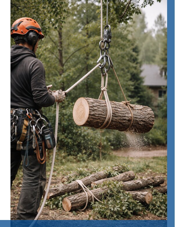 Валка деревьев частями в Партизанске от 8050 р. | ВЫСОТНИК-Прт