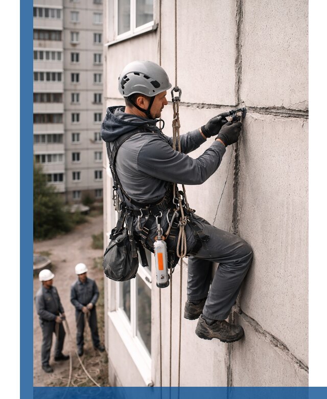 Обследование межпанельных швов и герметизация в Партизанске