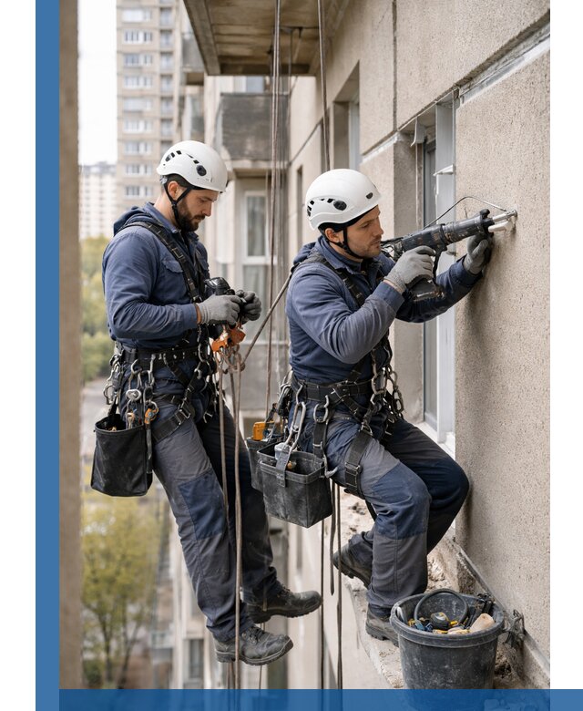 Промышленные альпинисты высотные работы и монтаж в Партизанске